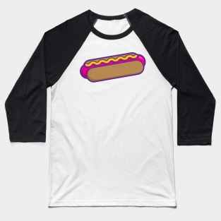 Hot Dog Baseball T-Shirt